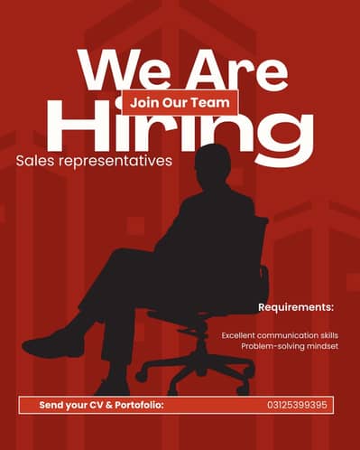 Sales Person Required