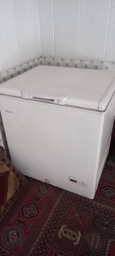 Haier deep freezer  like new