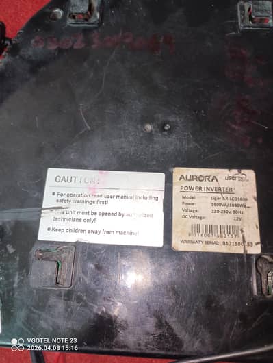 Aurora ups 1050 watt