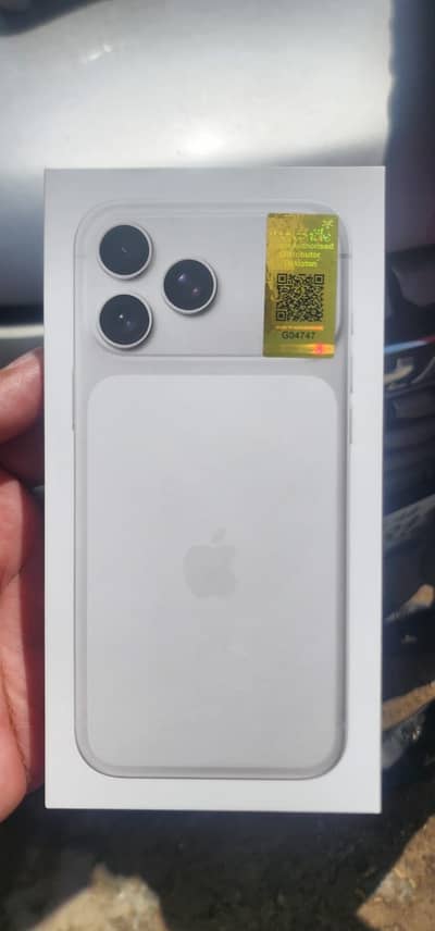 iPhone 17 pro max pta approved 256 gb mercantile