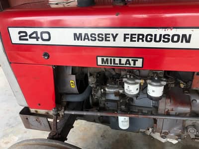 messy 240 tractor new condition
