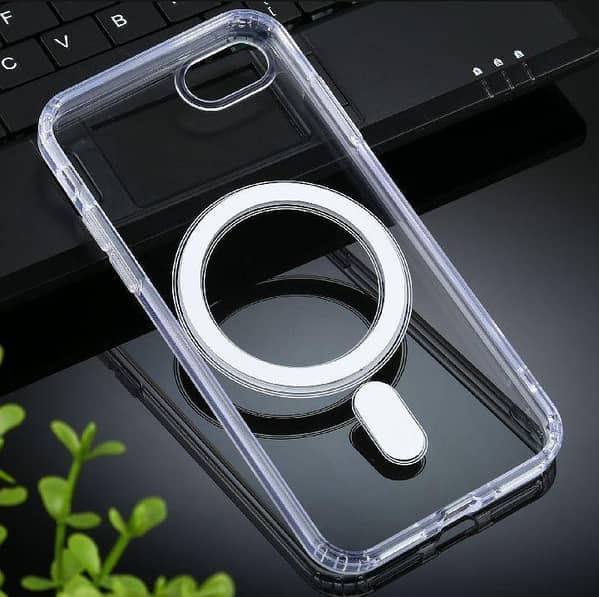 iPhone SE (2020/2022) Clear MagSafe Case – 100% Quality
