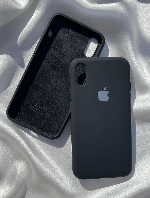 Silicone iPhone Case for X, XS, XR, and XS MAX - Durable Anti-Shock Protection with Comfortable Grip
