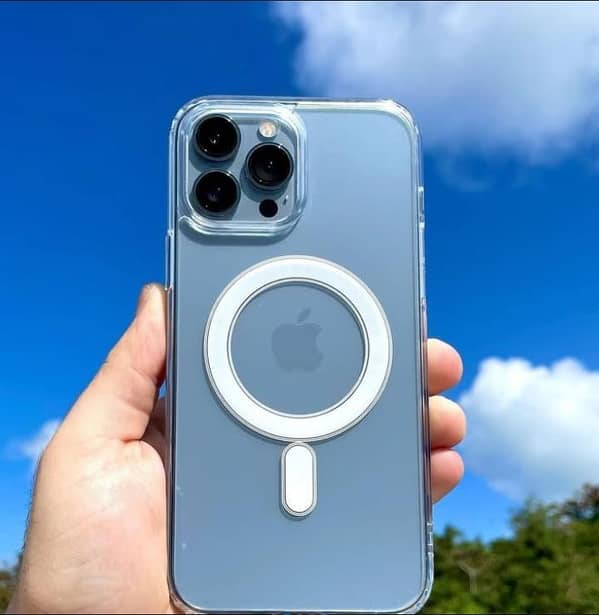 Magnetic Clear MagSafe Case for iPhone 7/8 to 15 Pro Max