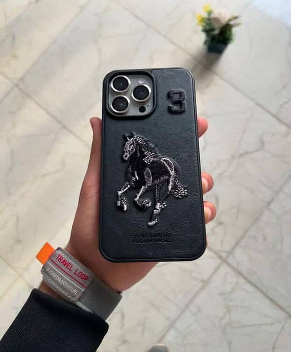 Santa Barbara Polo Case for iPhone Models 11 to 16, including Pro and Max Variants