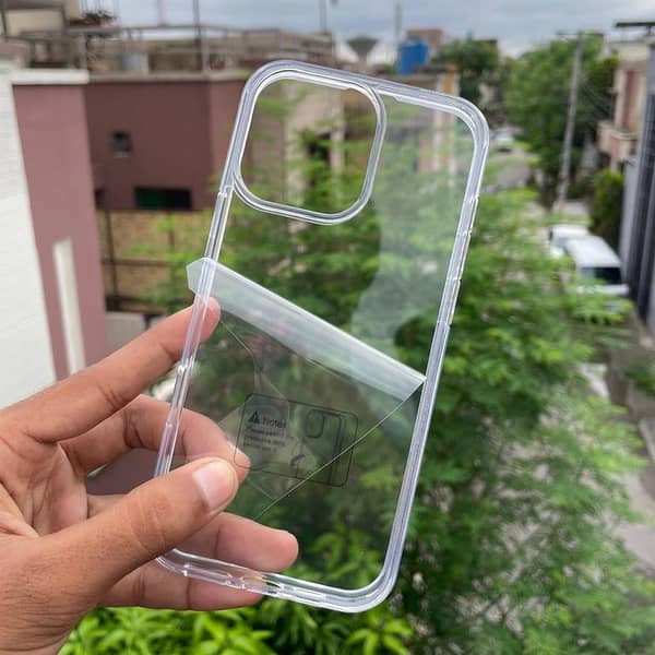 Spigen Clear Case for iPhone 11–17 Pro/Max Series: Premium Anti-Shock Back Cover with Soft Grip