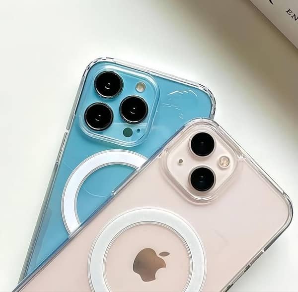 Premium Anti-Shockproof Clear Acrylic MagSafe iPhone Case for iPhone 17, 16, 15, 14, 13, 12, 11, X, XR, Xs, 7/8, Plus, Air, Pro Max