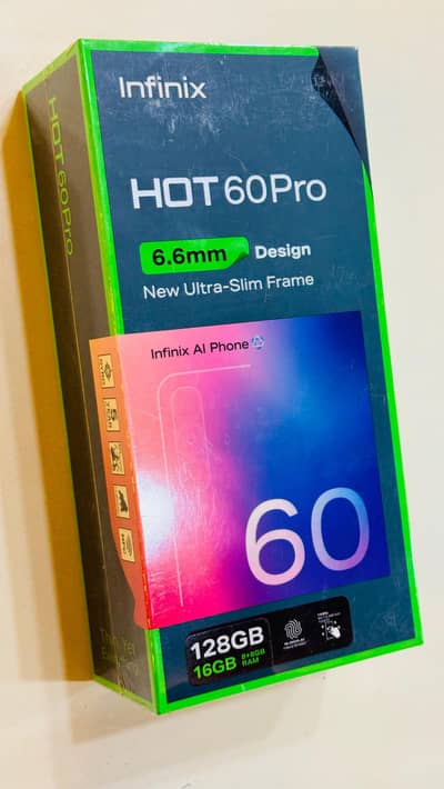 Infinix Hot 60 Pro Box Pack Non Active
