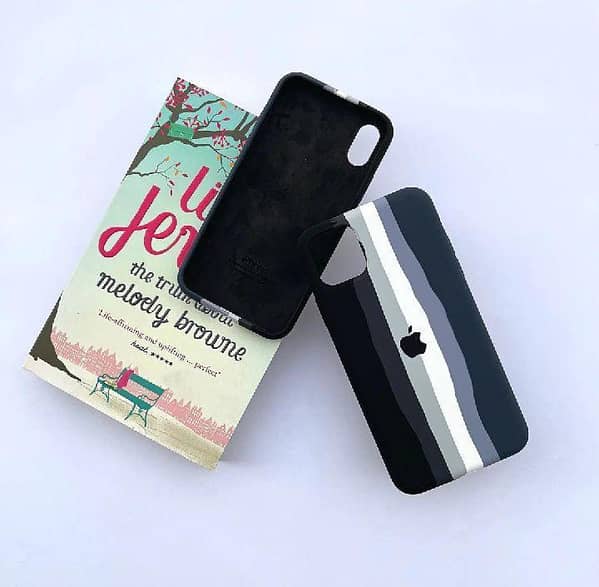 IPhone 11 Rainbow/Silicone Case Official Logo cover/Soft Case/Silicone Case/Colurfull Case/Rainbow Silicon Case Back Cover