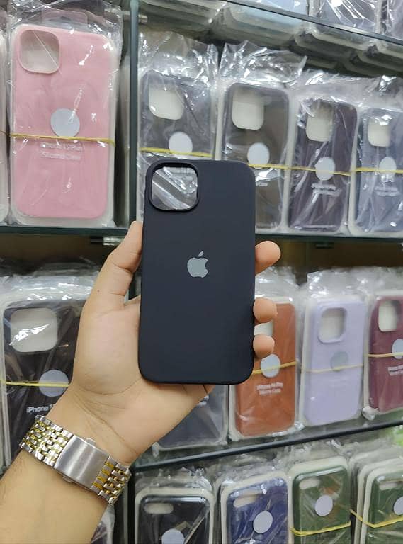 Premium Anti-Shock Official Silicone iPhone Case Compatible with iPhone 13 14 Plus Pro Max Series, Durable Protective Back Cover with Soft Grip