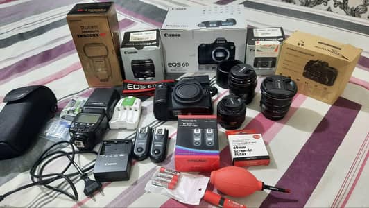 CANON 6D CAMERA & 2 LENS OR ACCESSORIES