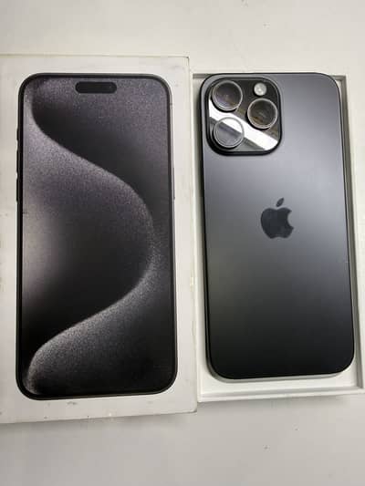 15 Pro Max 512GB PTA Approved