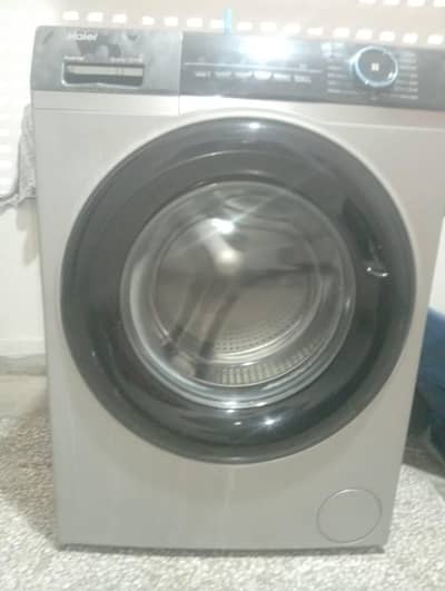Haier Automatic front load used washing machine 8kg