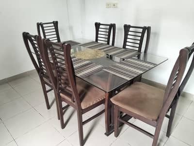 Dinning Table With 6 chairs