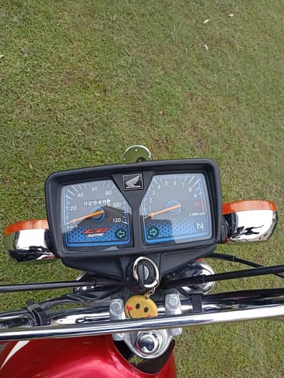 honda cg 125 like zero meter