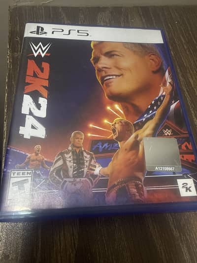 PS5 WWE 2K24 Original Disc – Excellent Condition, Best Price