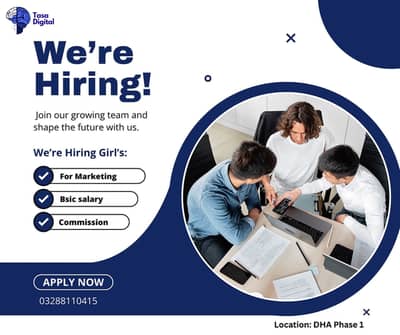 Female required for marketing