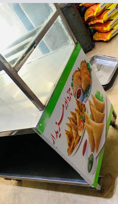 Samosa Counter For sale. SS ka bana hua