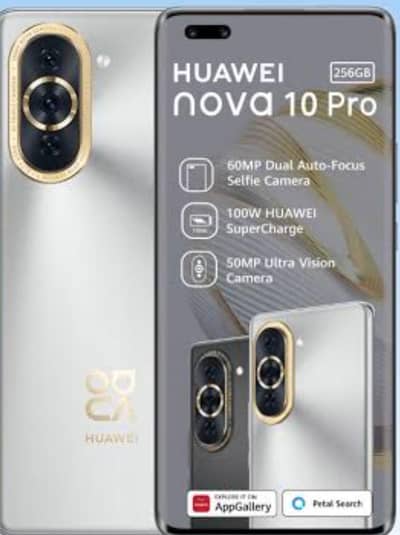 Huawei Nova 10 pro 8/256 GB only phone camera King