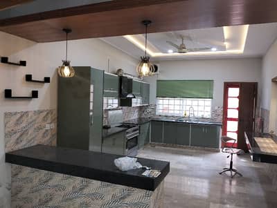 8 Marla house 2 Marla extra land house available for rent bahria Enclave designer house