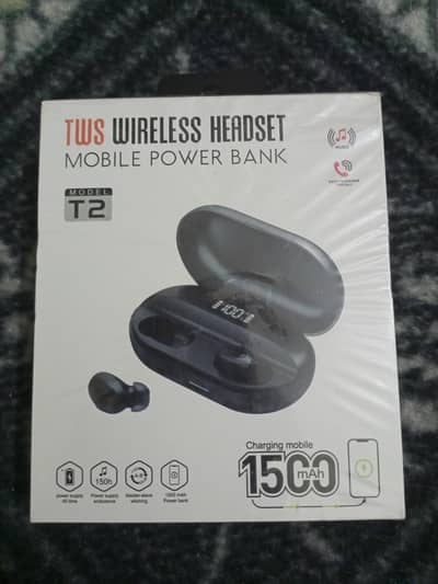 T2 TWS WIRELESS HEADSET/AIRPOD/BLUETOOTH