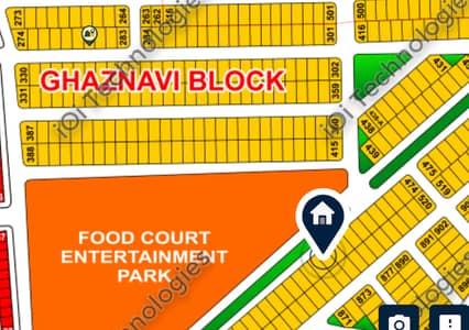 Main Boulevard Plot for Sale in Ghaznavi Block 160 Lac