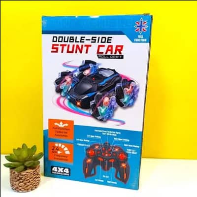 Double Side Stunt Car RC – 4x4 Remote Control | Flipping & Drift Car