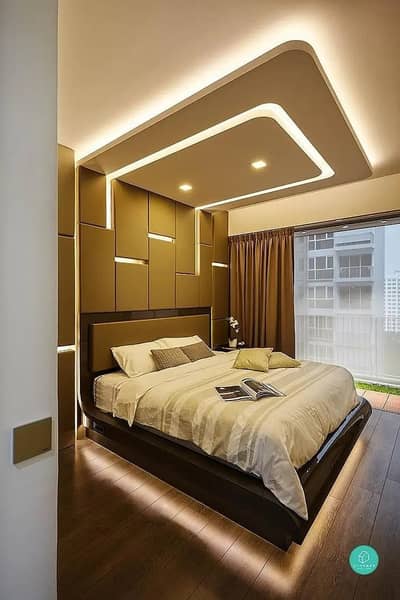 False ceiling |SPC Flooroing | Wooden Flooring | Wooden Folding doors