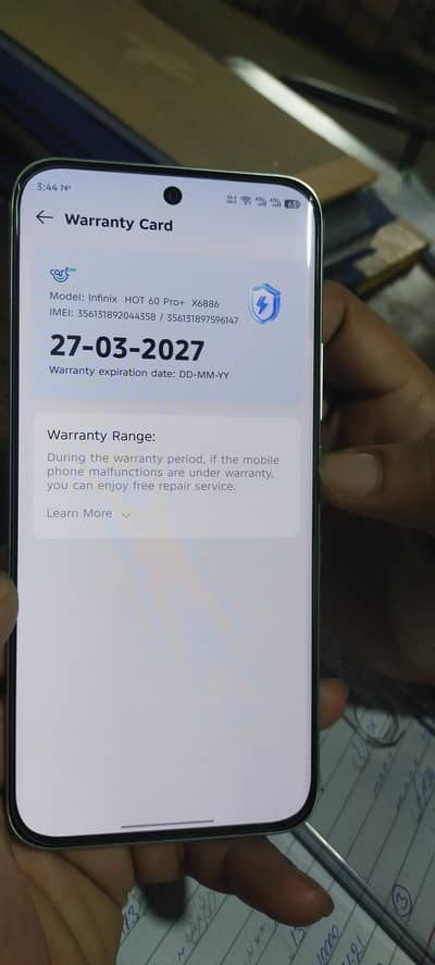 Infinix hot60 pro plus