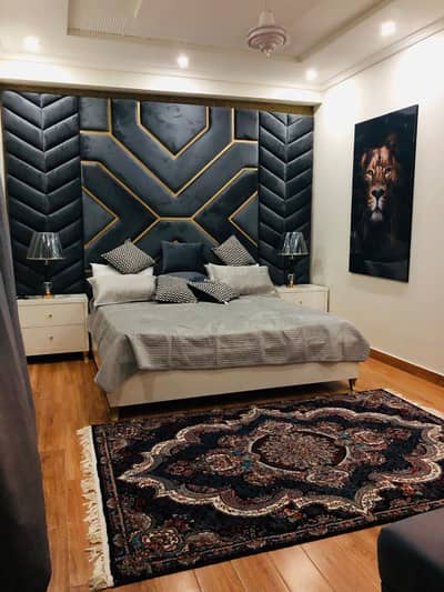 Makka tower one bedroom apartment fully luxury furnished available for rent location E-11 4