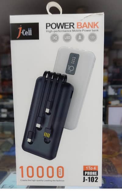 J-Cell (J-134) Power Bank 10000 mah