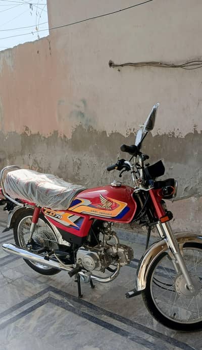Honda CD 70 | Model 2025 | Brand New Honda 70 Bike Red 70