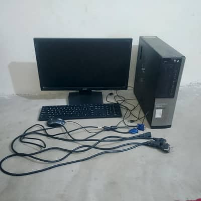 dell desktop PC 4gb ram 64bit hd inttelhd graphics good conditions