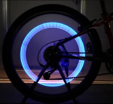 8 Pcs Colourful Wheel Lights