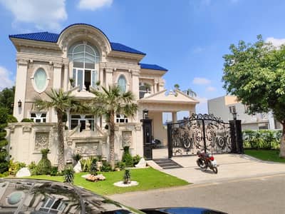 22 Marla Corner Victorian Design Brand New House For Sale at Top Location near Raya Fairways K Club