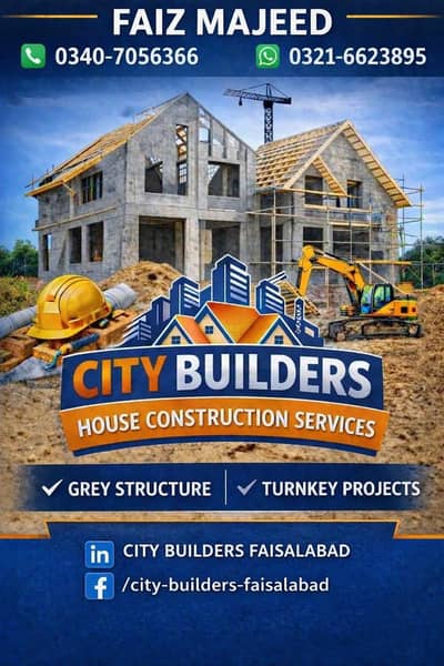 construction  services grey structure and turnkey