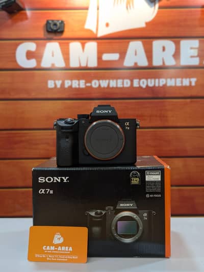Sony A7iii, Complete Box, Sony  Mirrorless Cameras.