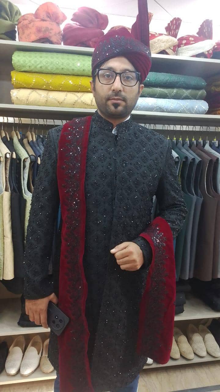 دلہا شیروانی 0