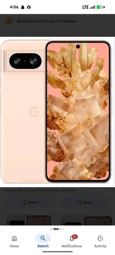 Google pixel 8 Official PTA Approved