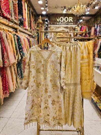 shirt and ghrara for sale! perfect for nikkah event