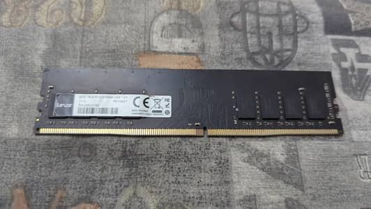 Lexar 8gb 3200mhz DDR4 Ram (no display)