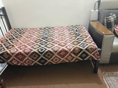 Single Bed with Mattress.