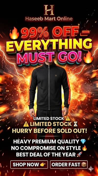 Tracksuit for Men's or boys