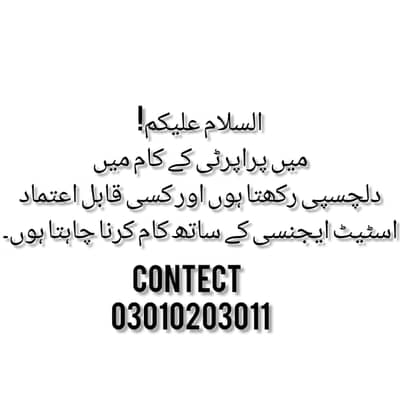 i need property work in dha