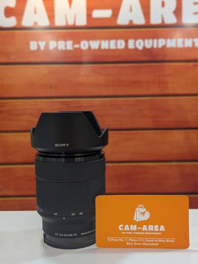 Sony 28-70mm f3.5-5.6, Sony full frame kit lens, Sony Lenses