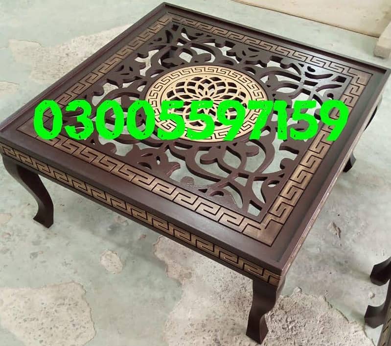 center table set 3pcs| coffee table | sofa side table | sarving table 5