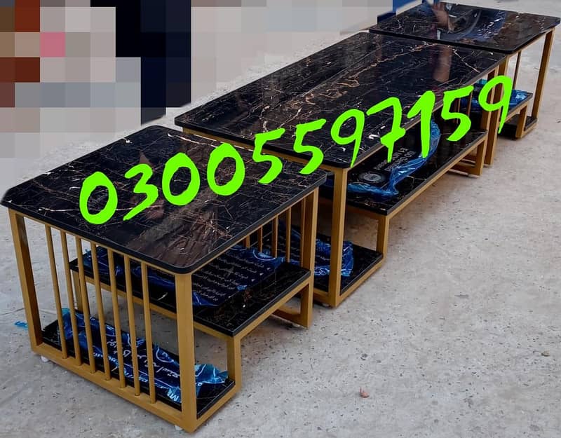 center table set 3pcs| coffee table | sofa side table | sarving table 8