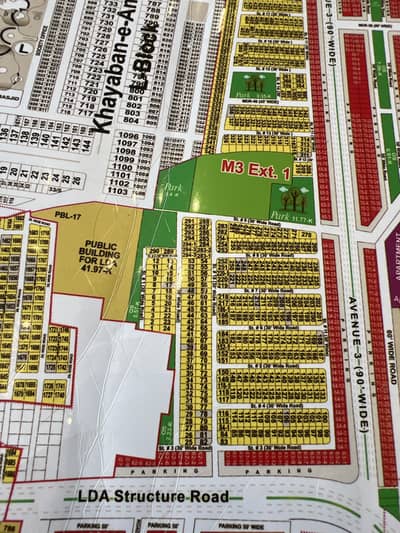 10 Marla Residential Plot For Sale In M3 Extension 1 Lake City Raiwind Road Lahore