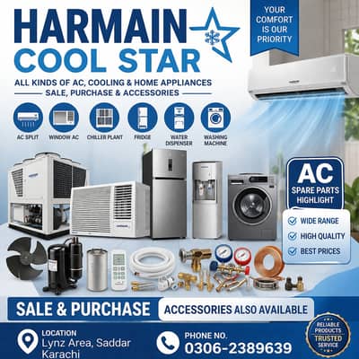 Split AC & Window AC Sale | Installation & Repair Karachi