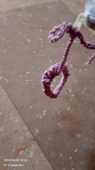 This Beautiful Handmade Crochet Keyring – Cute & Unique